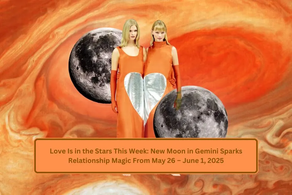 Weekly love horoscopes for May 26–June 1, 2025, reveal romance and fresh starts for all zodiac signs under the Gemini New Moon.