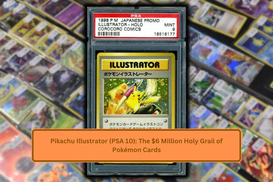 Pikachu Illustrator (PSA 10): The $6 Million Holy Grail of Pokémon Cards