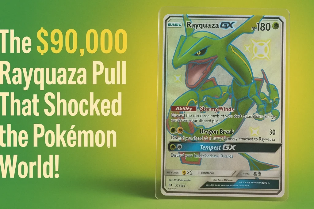 The $90,000 Rayquaza Pull That Shocked the Pokémon World!