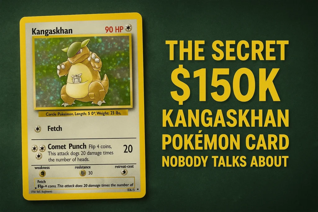 The Secret $150K Kangaskhan Pokémon Card Nobody Talks About