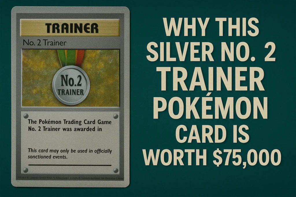 Why This Silver No. 2 Trainer Pokémon Card Is Worth $75,000